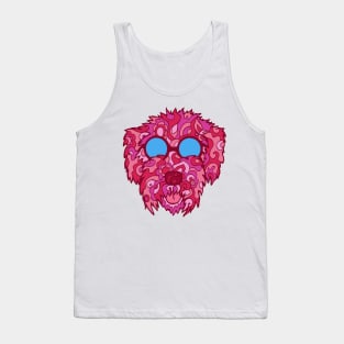 Cool Cockapoo in Pinks Tank Top